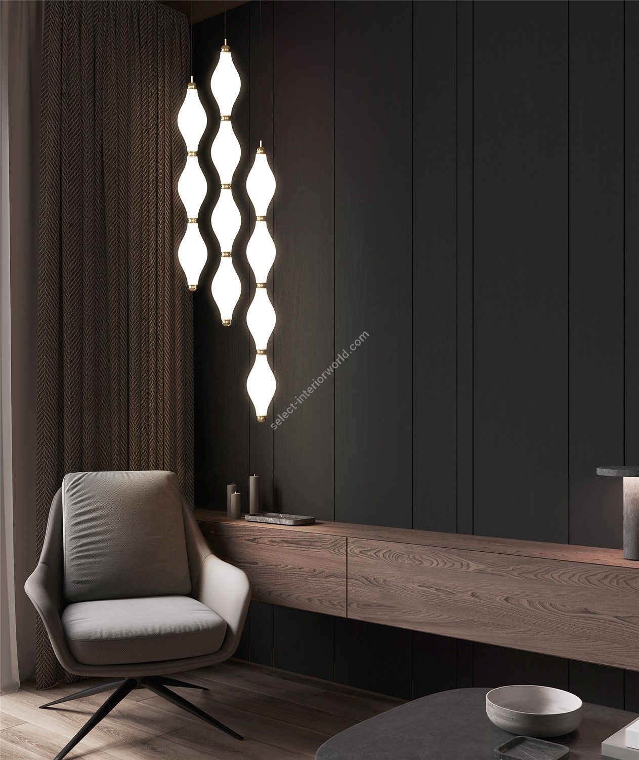 Euroluce Lampadari / Pendants & Suspension Lights / Dewy Project S3+S4+S4