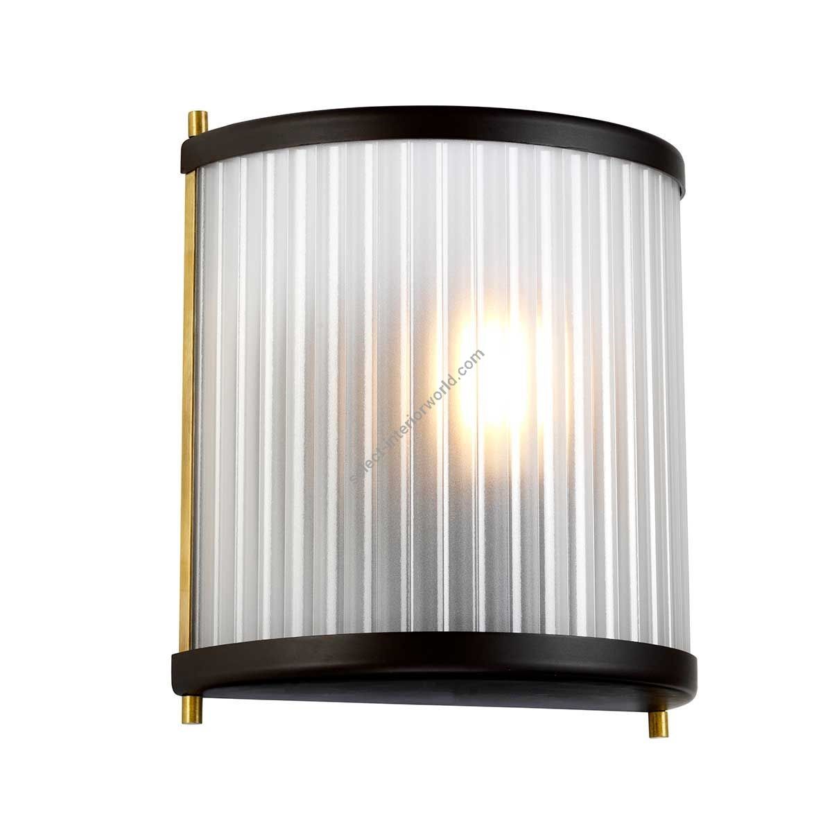 Elstead Lighting / Wall Lights / Corona Museum Bronze Dark Brown Painted & Aged Brass