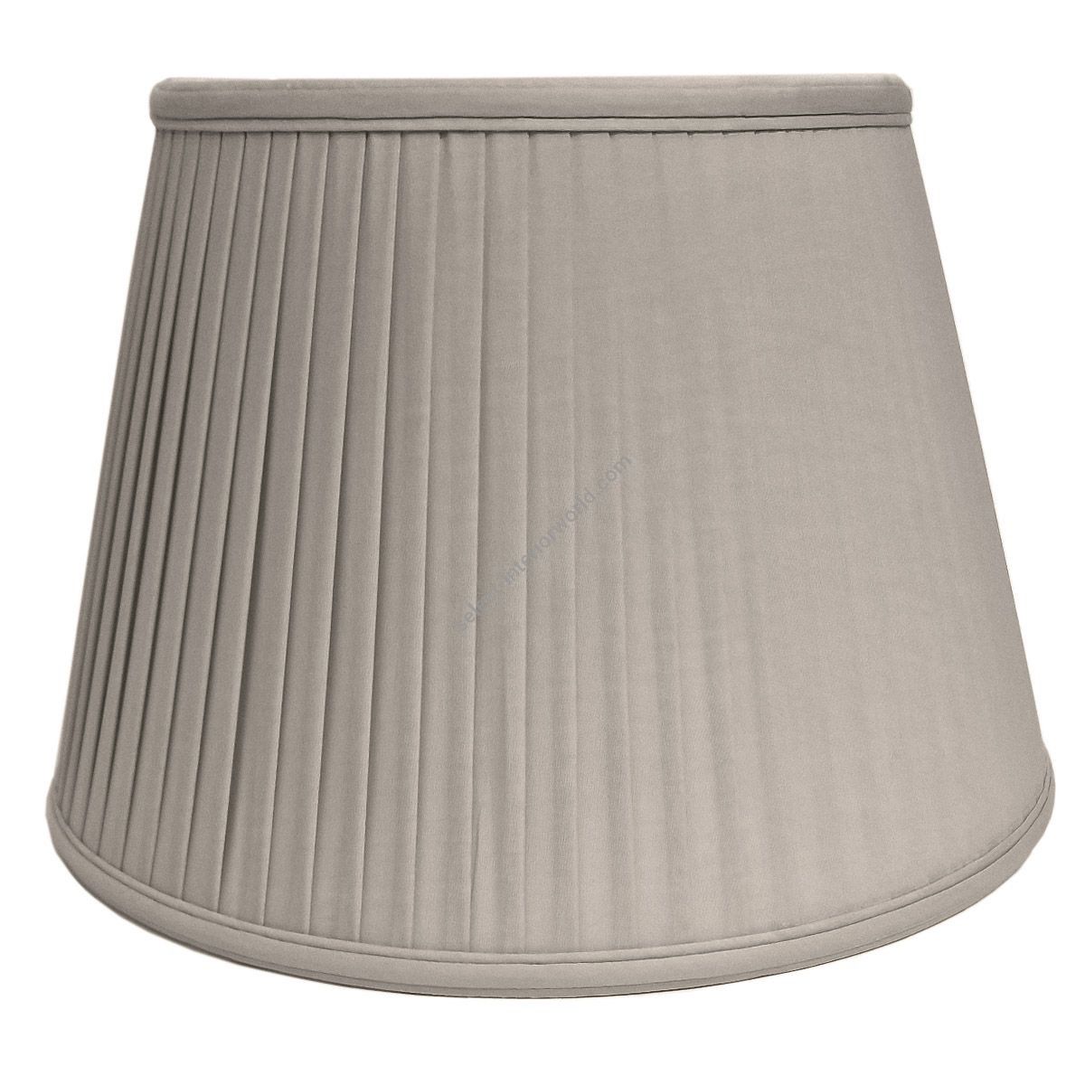 Elstead Lighting / Lampshades / 14 Cotton Fine Pencil Pleat Oyster 35 cm