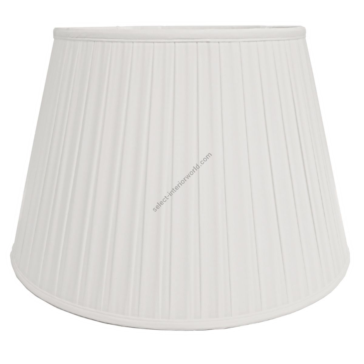Elstead Lighting / Lampshades / 18 Cotton Box Pleat Ivory 46 cm