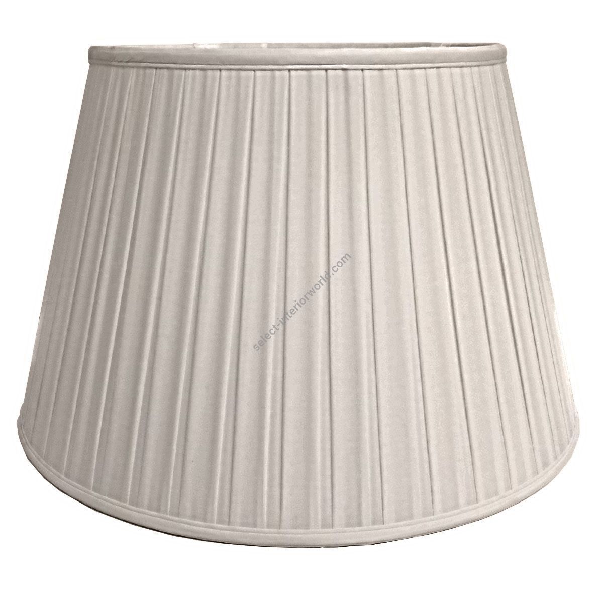 Elstead Lighting / Lampshades / 18 Cotton Box Pleat Oyster 46 cm