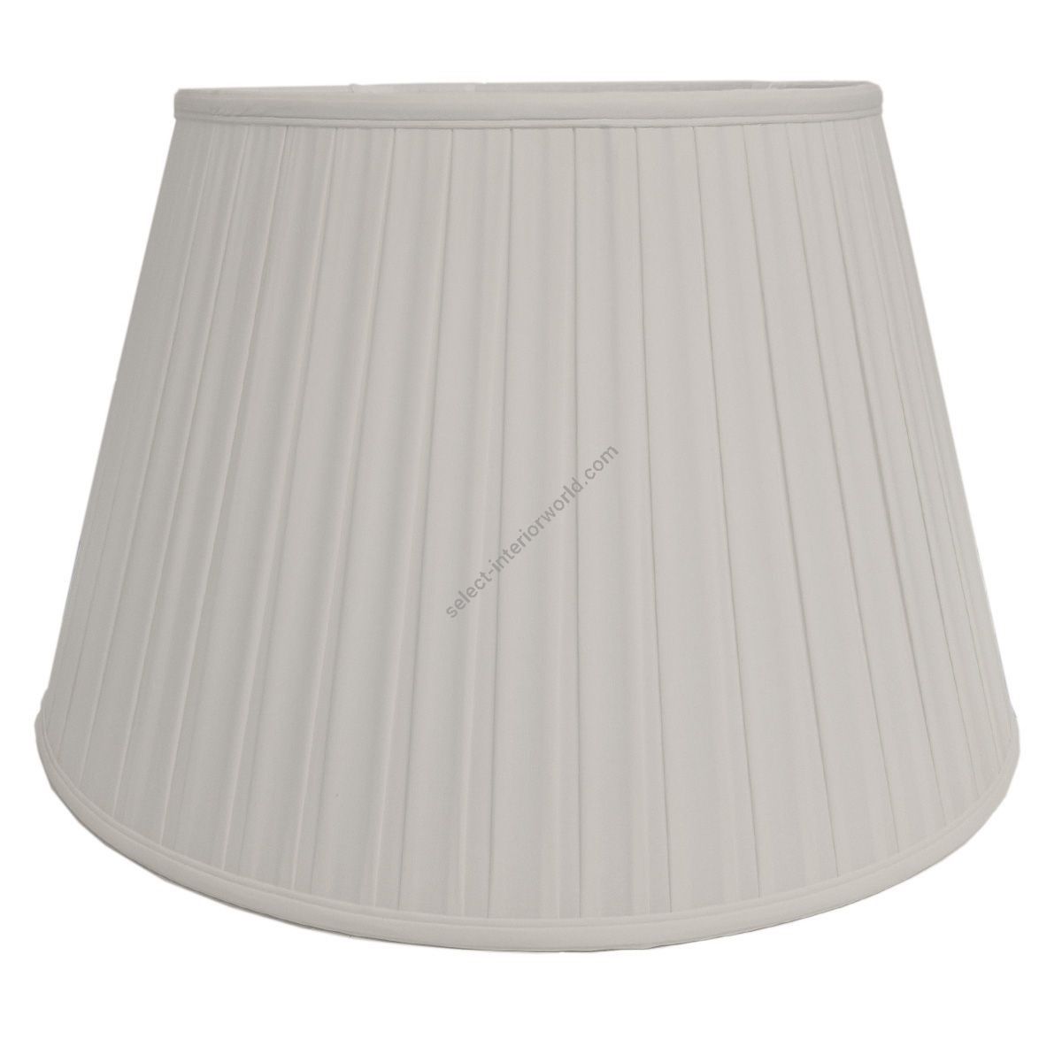 Elstead Lighting / Lampshades / 20 Cotton Box Pleat Ivory 51 cm