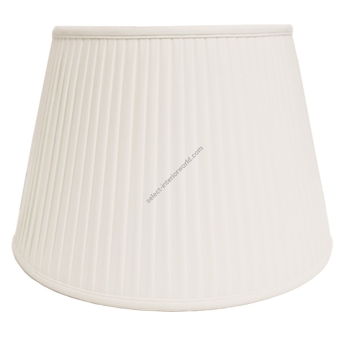 Elstead Lighting / Lampshades / 20 Cotton Fine Pencil Pleat Ivory 51 cm
