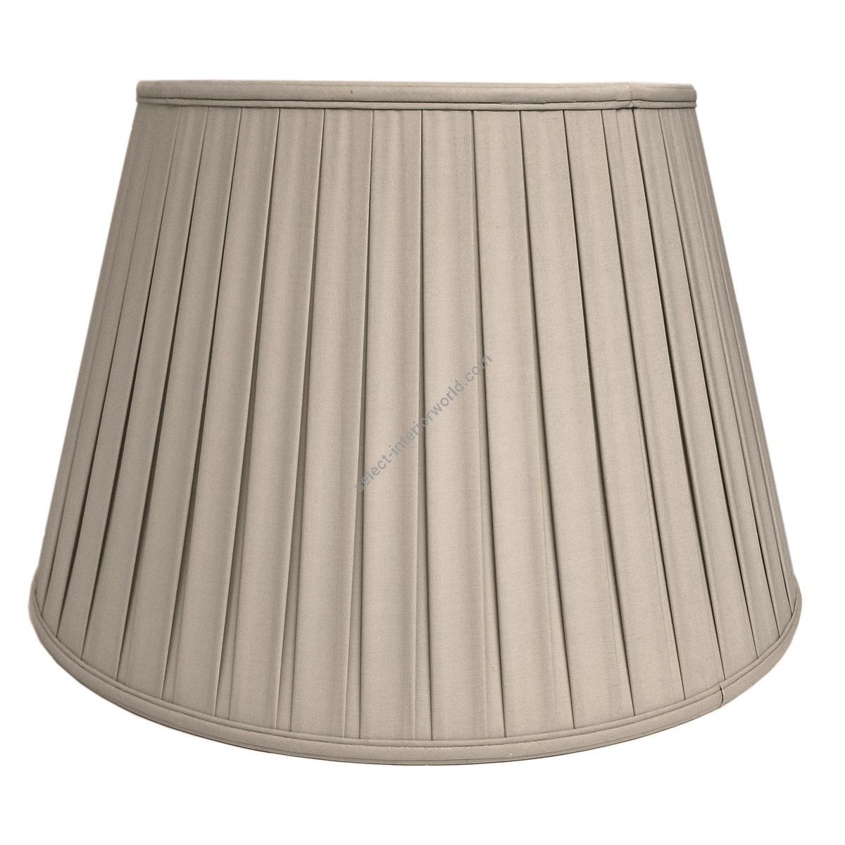 Elstead Lighting / Lampshades / 22 Cotton Box Pleat Oyster 56 cm