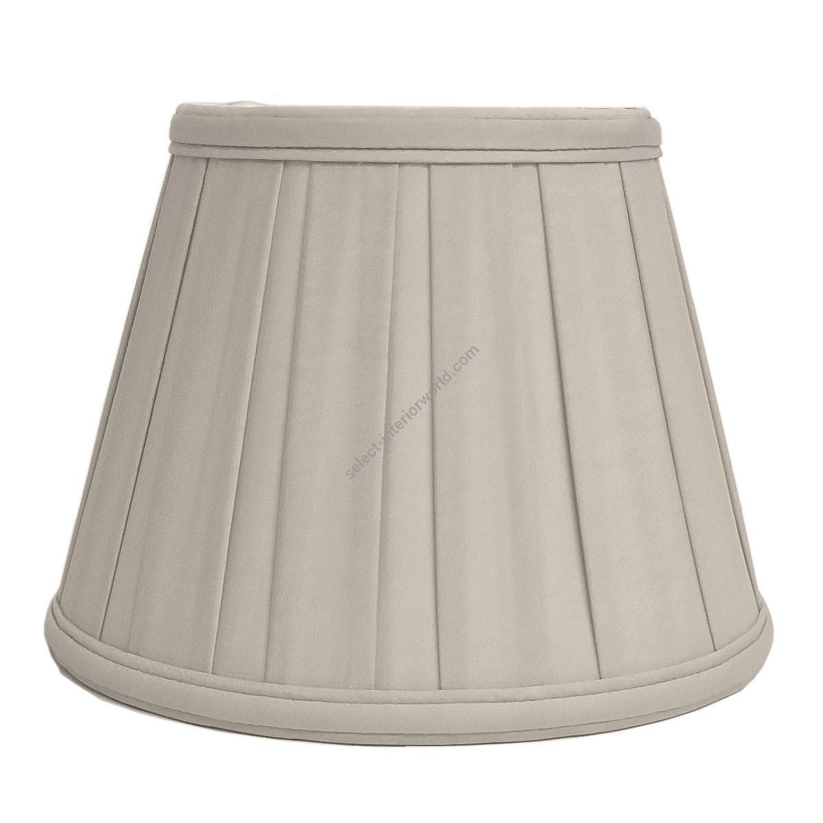 Elstead Lighting / Lampshades / 8 Cotton Box Pleat Oyster 20 cm