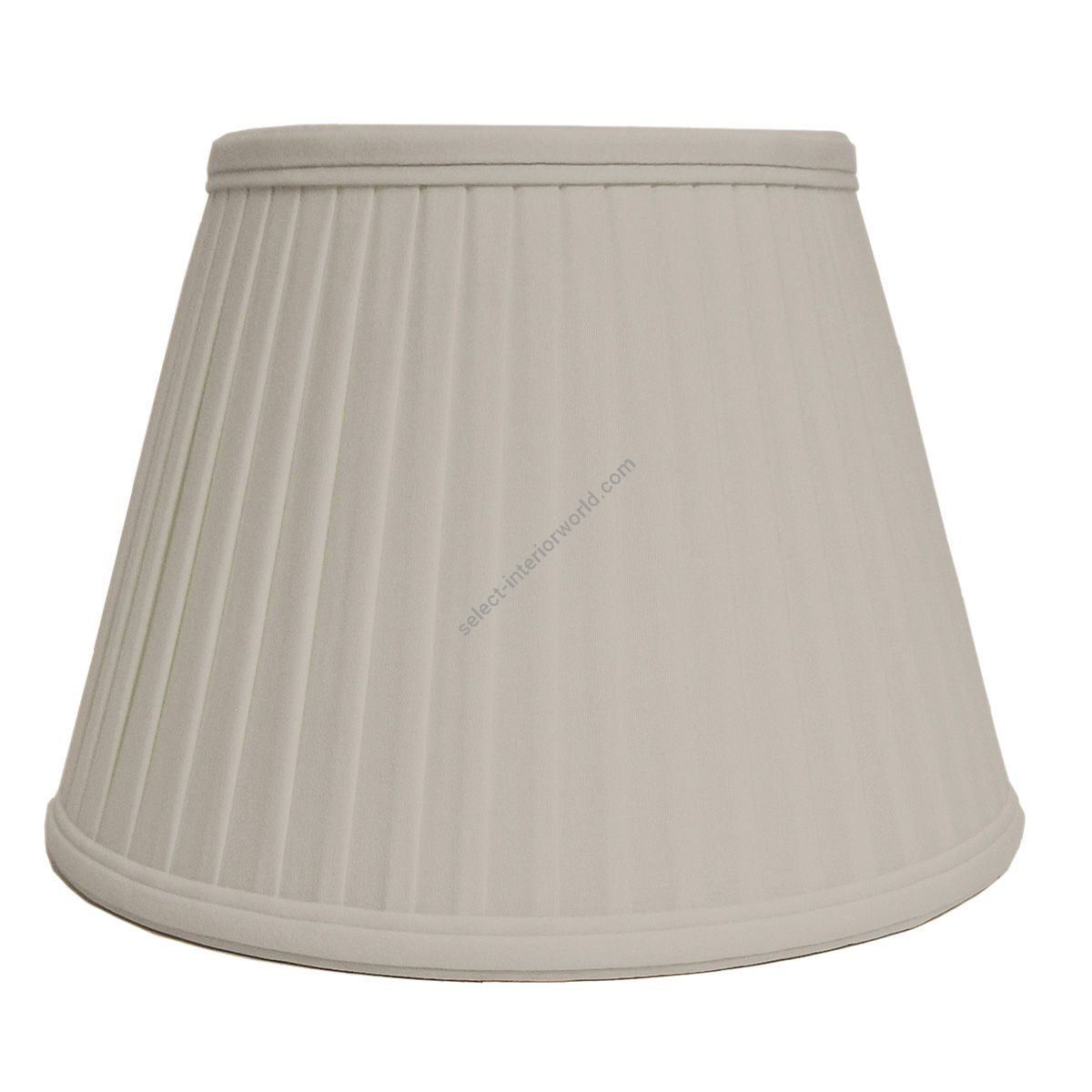 Elstead Lighting / Lampshades / 8 Cotton Fine Pencil Pleat Oyster 20 cm