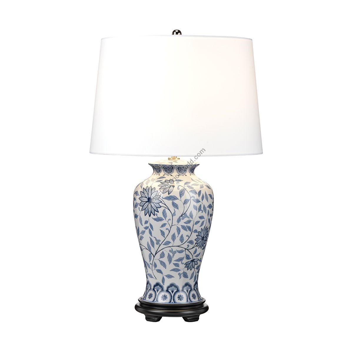 Elstead Lighting / Table Lamps / Ying 1 Blue and White