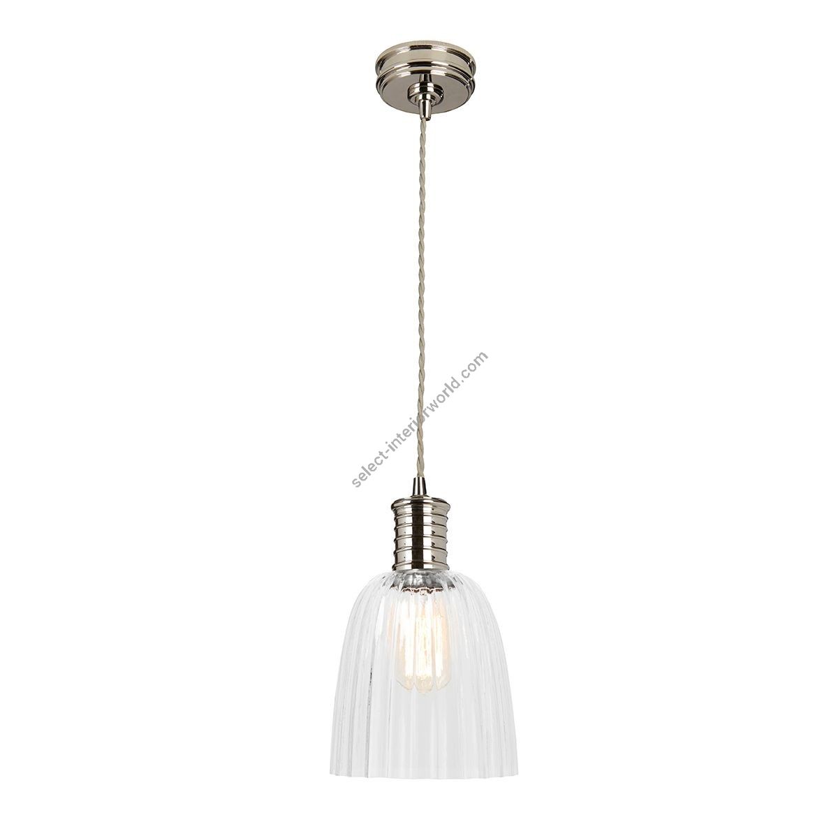 Elstead Lighting / Pendant Lights / Douille 1 Polished Nickel