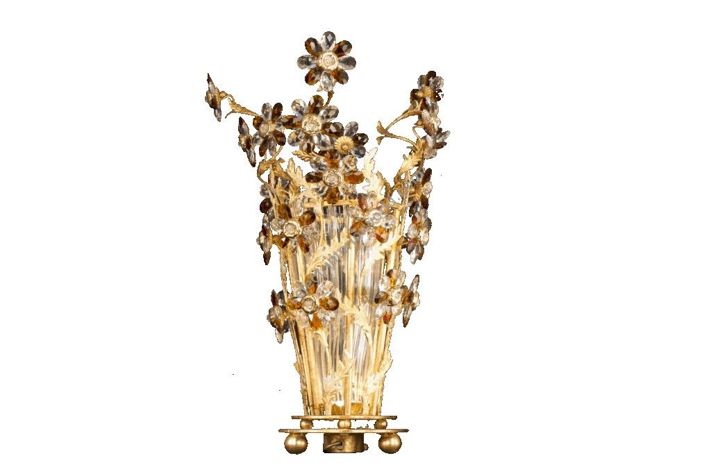 Mechini / Table Lamps / Clear Colored Bohemian Crystal F312/1