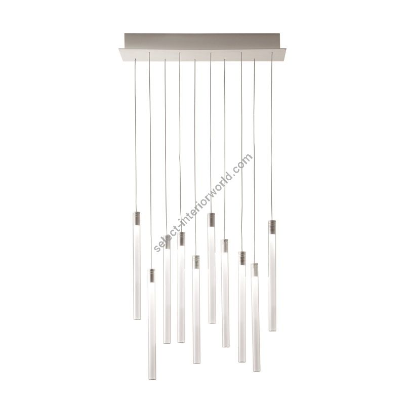 Fabbian / LED Ceiling Lights / Multispot Tooby F32 10 spots 60x15cm