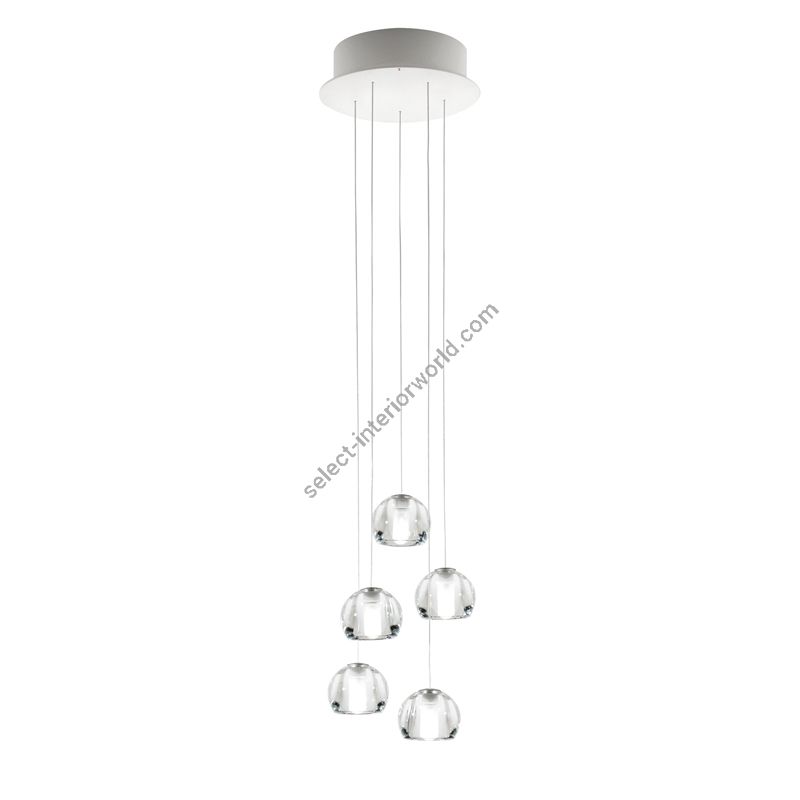 Fabbian / LED Ceiling Lights / Multispot Beluga F32 5 spots