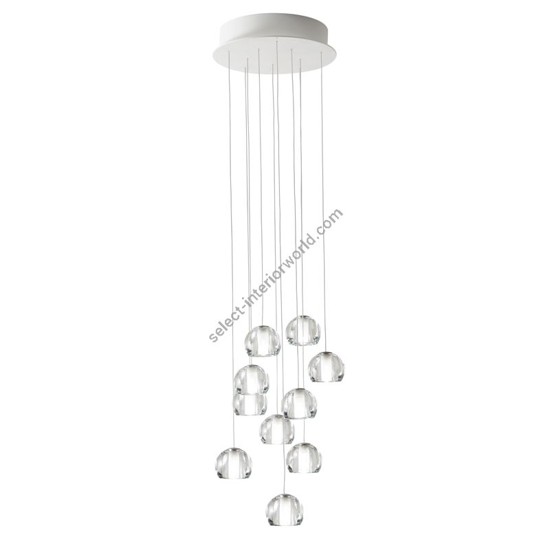 Fabbian / LED Ceiling Lights / Multispot Beluga F32 10 spots