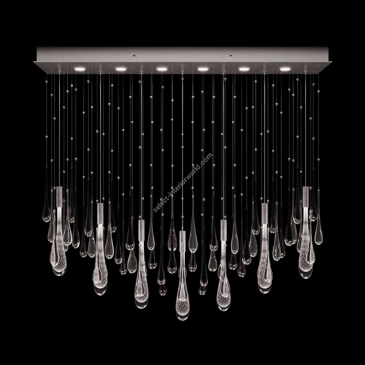 Fine Art Handcrafted Lighting / Pendants & Suspension Lights / Rain Rectangular 100138