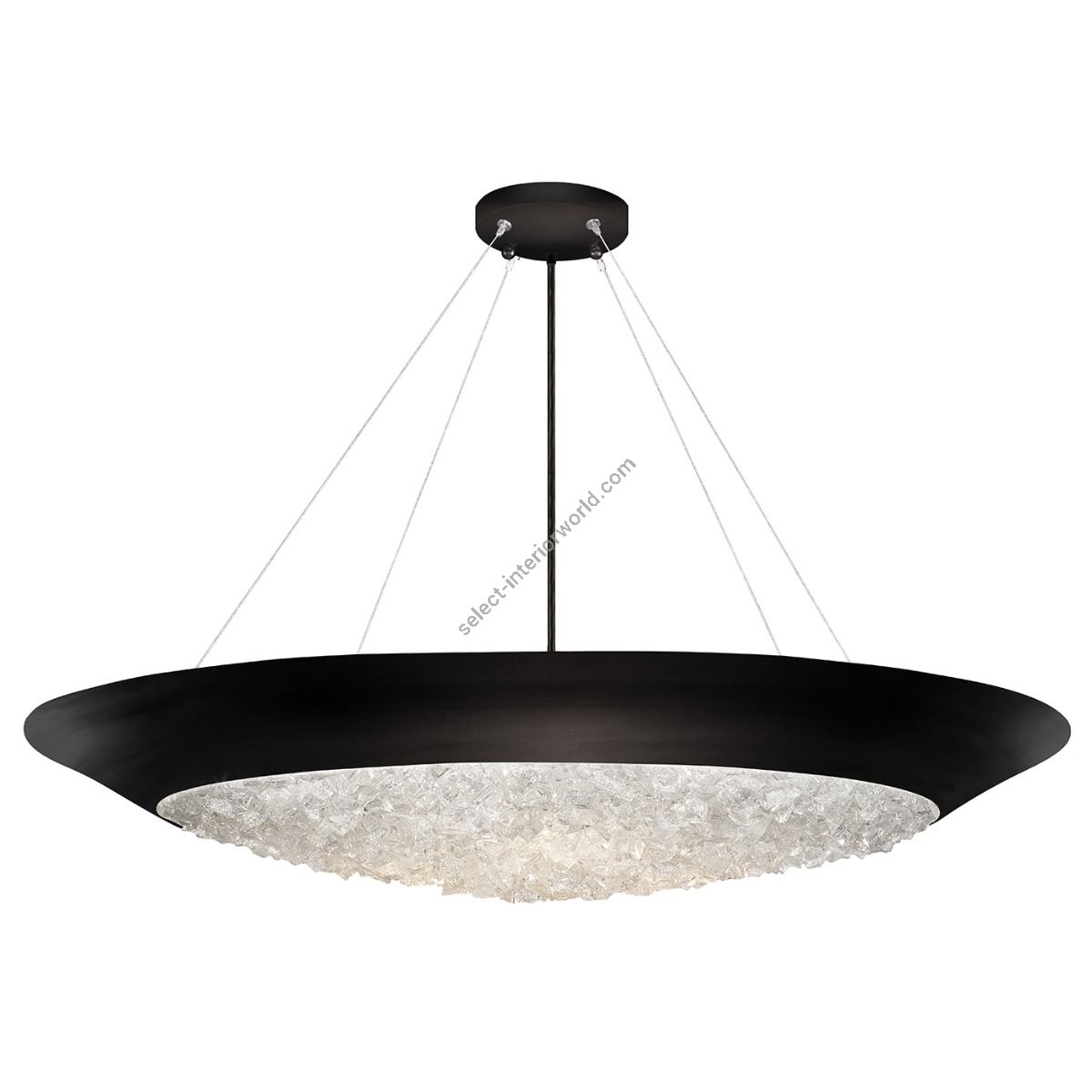 Arctic Halo 32″ Round Pendant 876440 by Fine Art Handcrafted Lighting