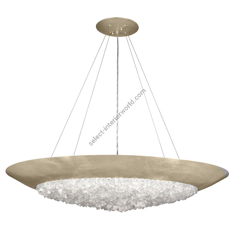 Arctic Halo 44″ Round Pendant 876540 by Fine Art Handcrafted Lighting