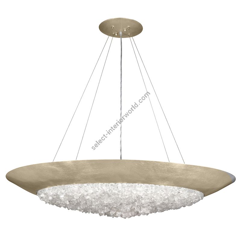 Fine Art Handcrafted Lighting / Pendant Lights / Arctic Halo 44″ Round 876540