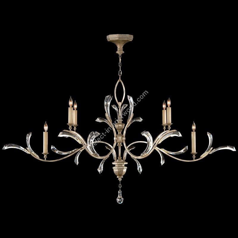 Fine Art Handcrafted Lighting / Chandeliers / Beveled Arcs 74″ Oblong 700840 761840 by