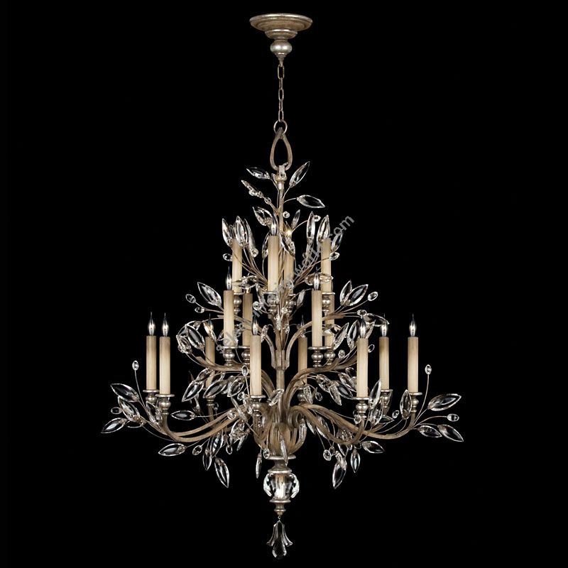 Fine Art Handcrafted Lighting / Chandeliers / Crystal Laurel 45″ Round 759440 773740