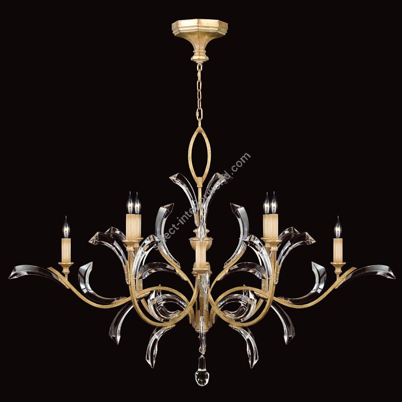 Fine Art Handcrafted Lighting / Chandeliers / Beveled Arcs 57″ Round 701240 761640