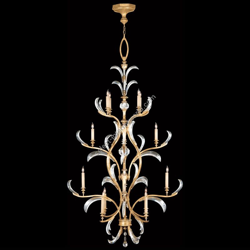 Fine Art Handcrafted Lighting / Chandeliers / Beveled Arcs 48″ Round 704040 762940