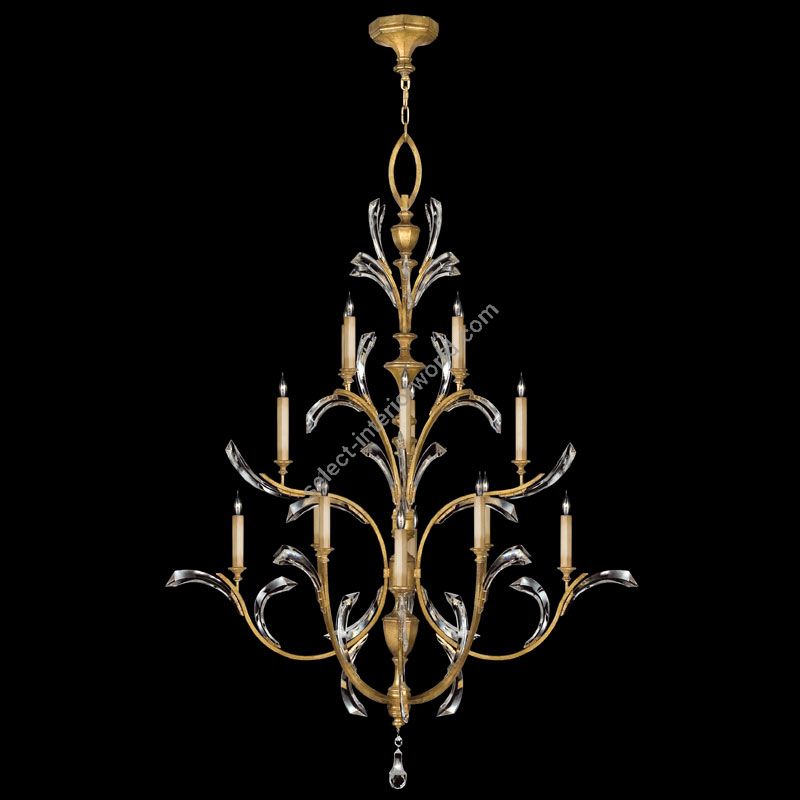 Fine Art Handcrafted Lighting / Chandeliers / Beveled Arcs 56″ Round 702040 767240