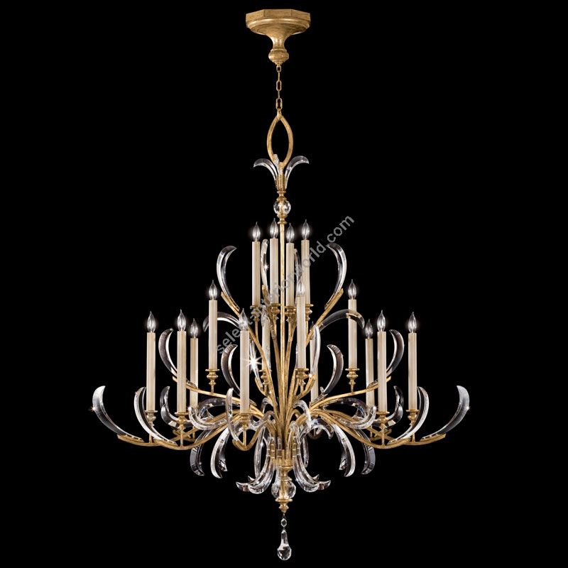 Fine Art Handcrafted Lighting / Chandeliers / Beveled Arcs 58″ Round 739640 770040