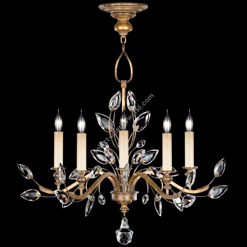 Fine Art Handcrafted Lighting / Chandeliers / Crystal Laurel 32″ Round 753040 775840