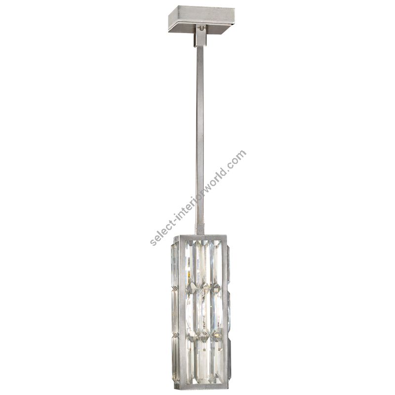 Fine Art Handcrafted Lighting / Square Drop Lights / Crystal Enchantment 5″ 811540