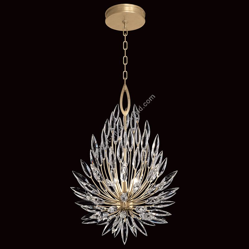 Fine Art Handcrafted Lighting / Pendant Lights / Lily Buds 19″ Round 881640