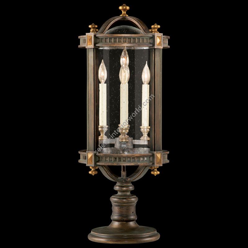 Fine Art Handcrafted Lighting / Outdoor Adjustable Pier / Beekman Place 30″ / Post Mount 564283