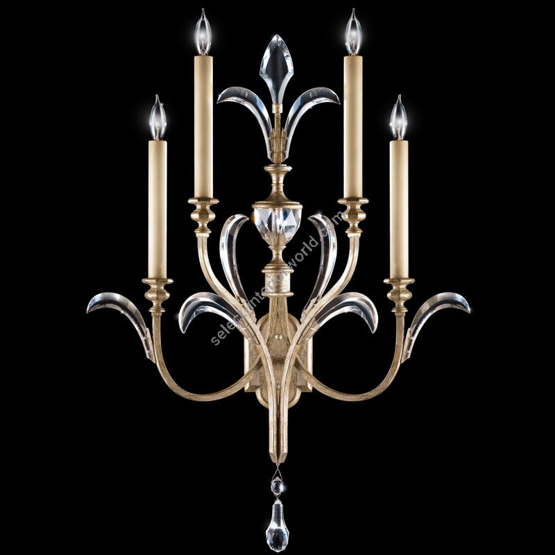 Fine Art Handcrafted Lighting / Wall Sconces / Beveled Arcs 36″ 738650 762550