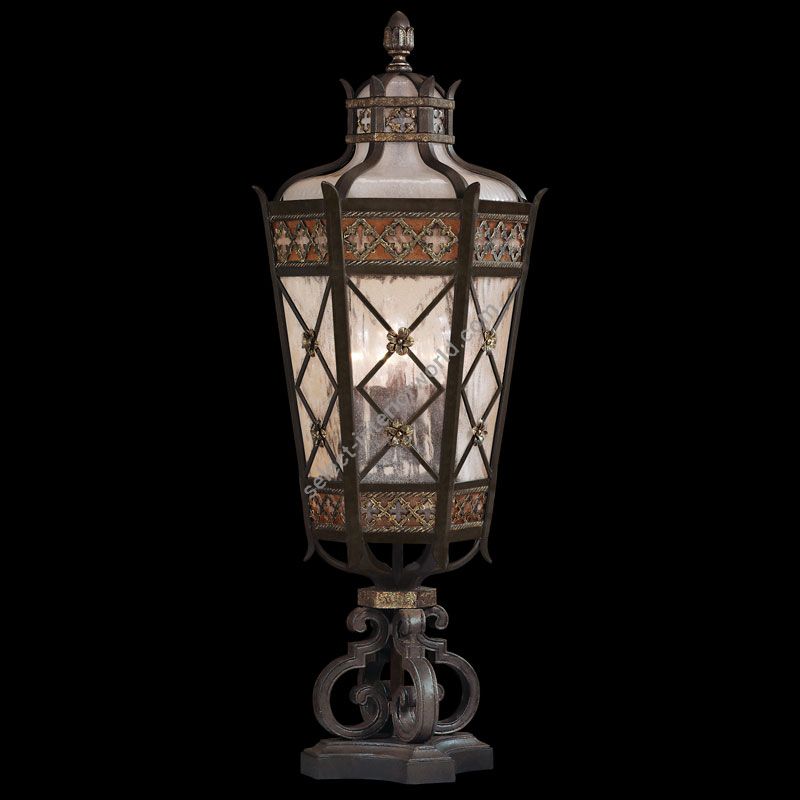 Chateau Outdoor 35″ Outdoor Pier Mount 403983 by Fine Art Handcrafted Lighting