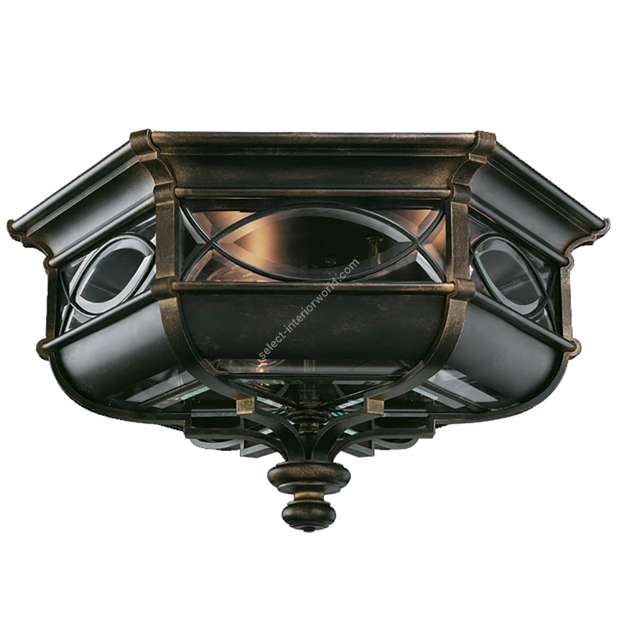 Fine Art Handcrafted Lighting / Outdoor Flush Mount / Warwickshire 21″ 611682