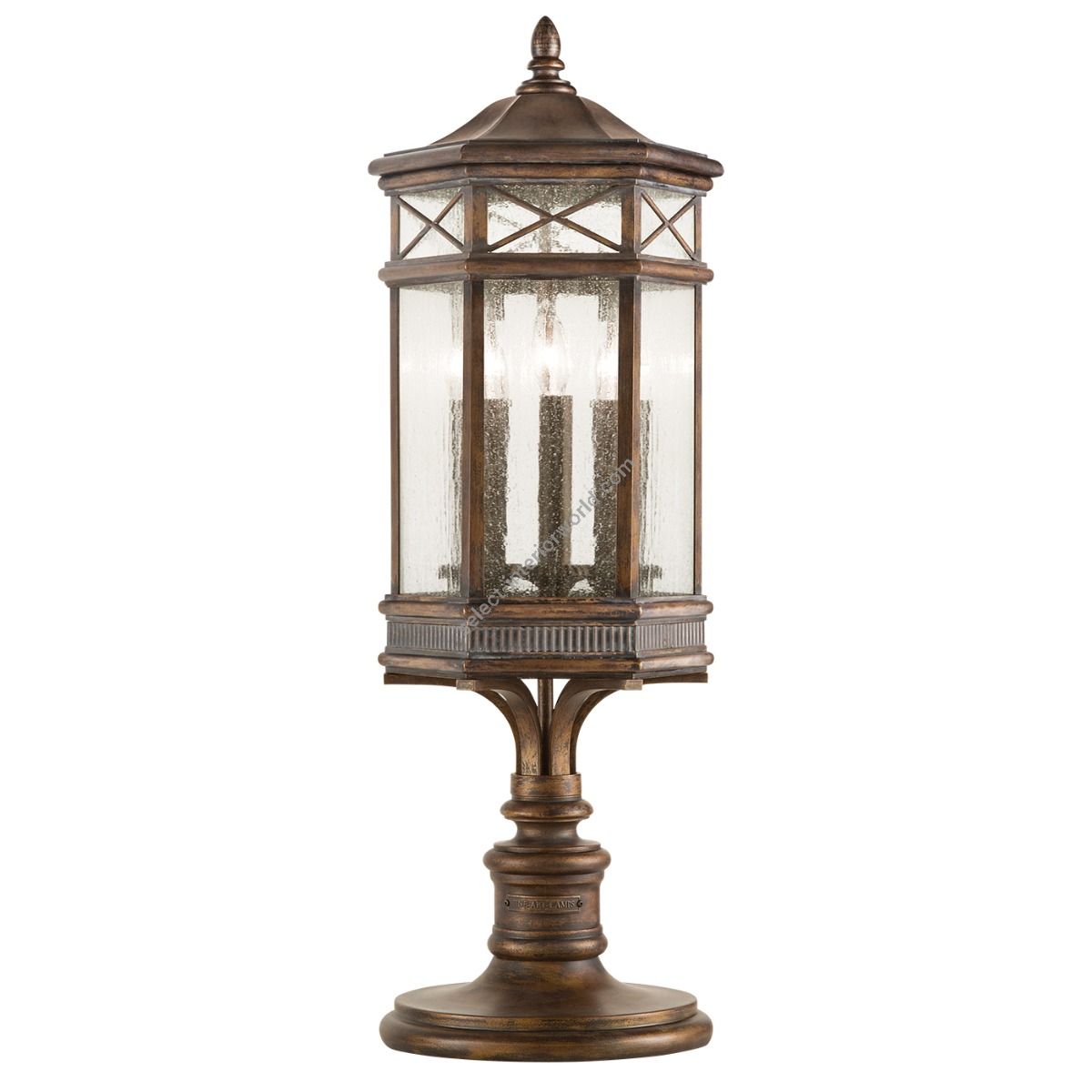 Fine Art Handcrafted Lighting / Outdoor Adjustable Pier/post Mount / Holland Park 32″ 836980