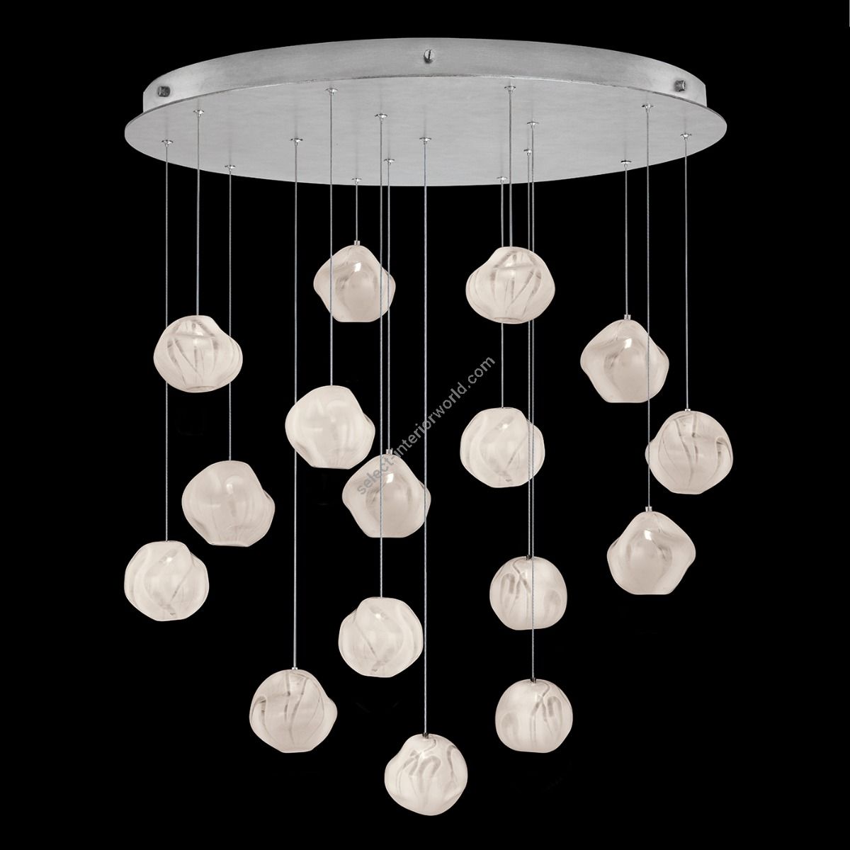 Fine Art Handcrafted Lighting / Pendant Lights / Vesta 32″ Round 868440