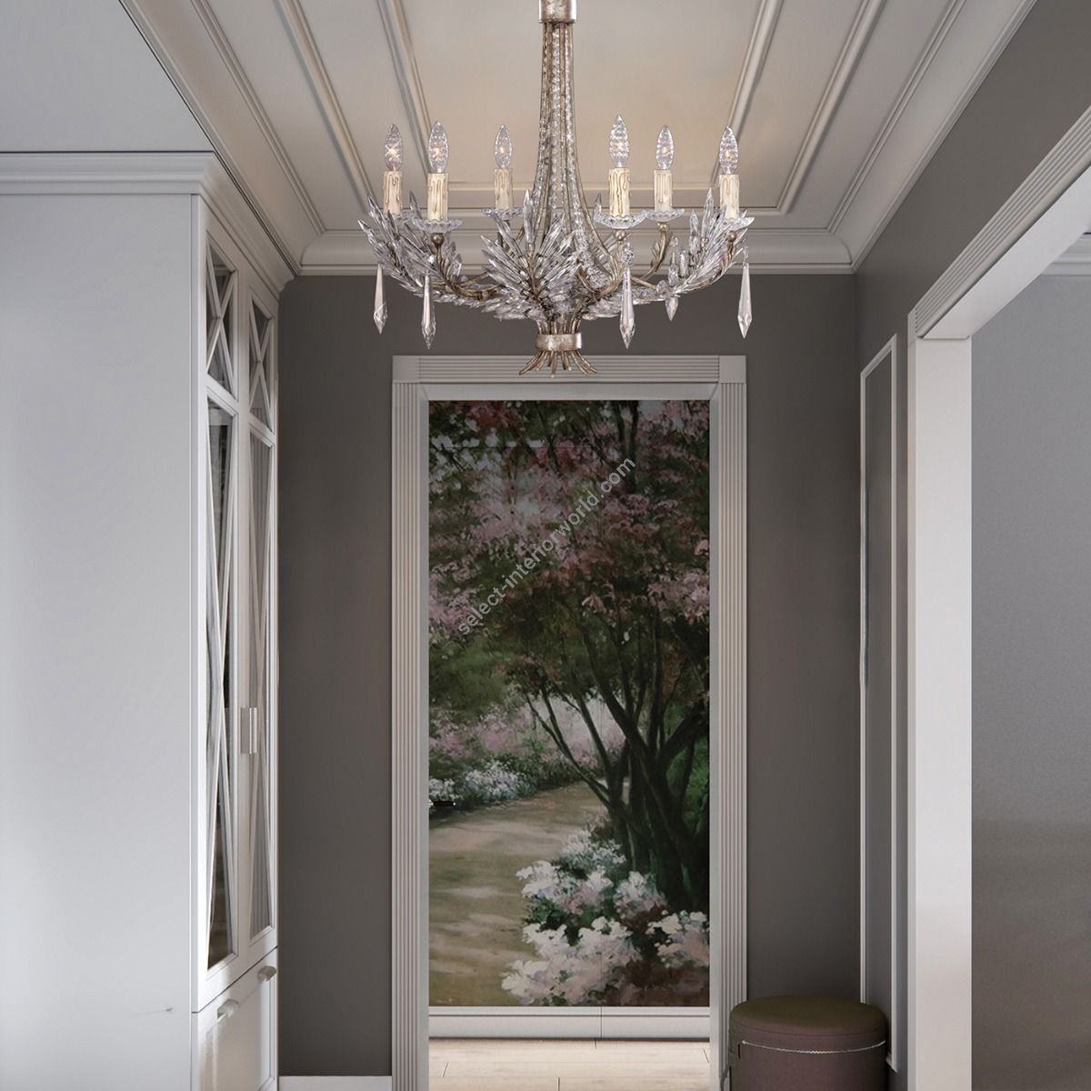 Fine Art Handcrafted Lighting / Chandeliers / Winter Palace 26″ Round 302740