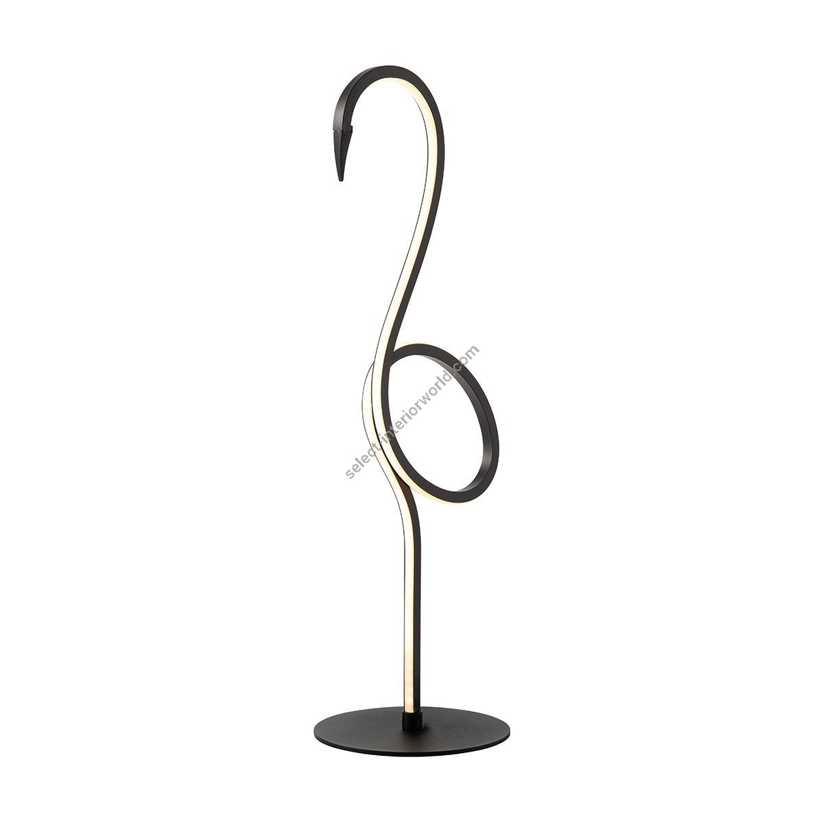 Elstead Lighting / Table Lamps / Flamingo LED Black