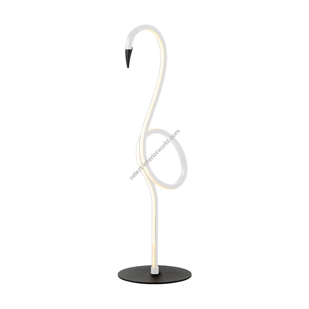 Elstead Lighting / Table Lamps / Flamingo LED White