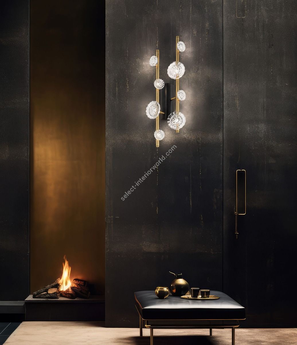 IDL 1987 / Wall Sconces / Flower Miu 655