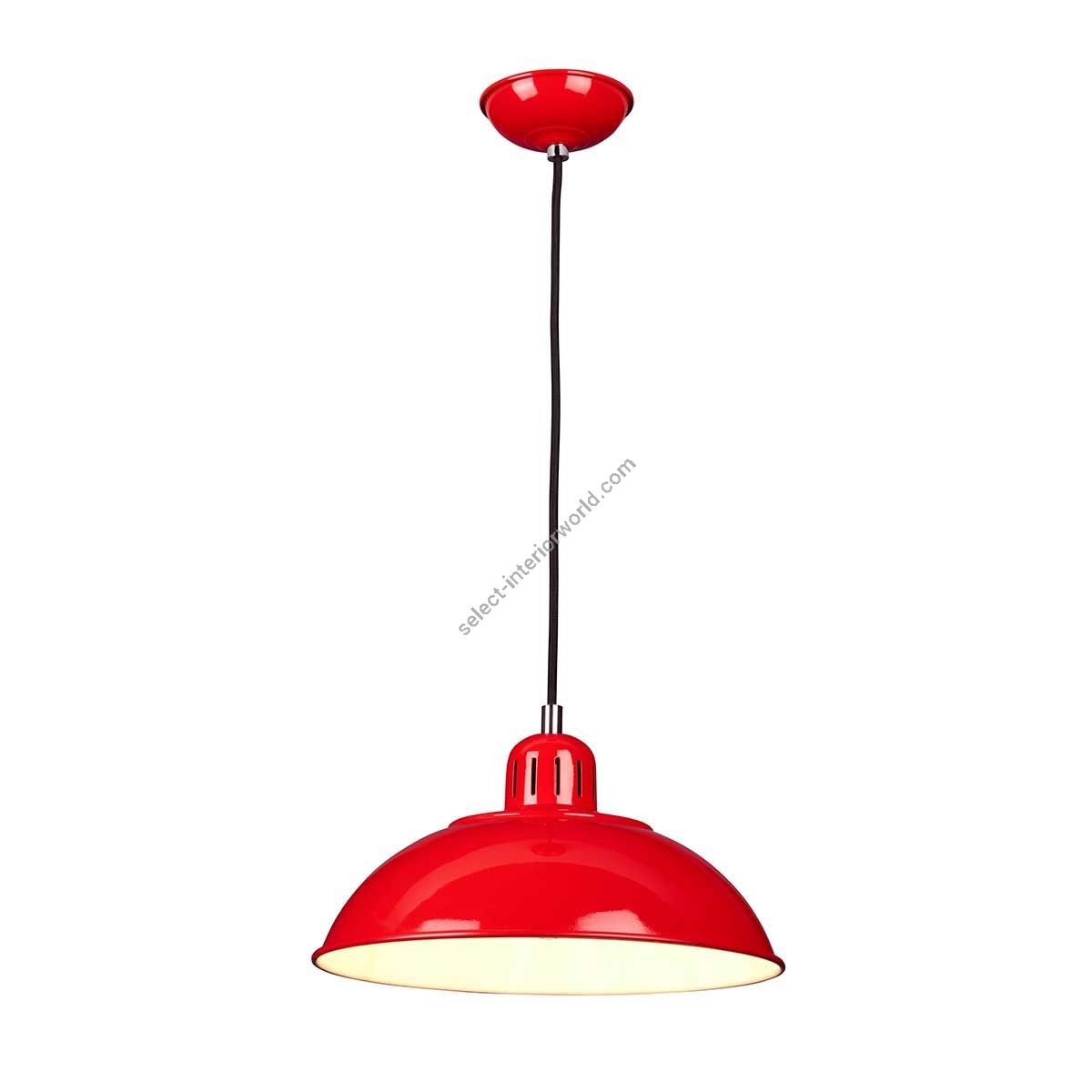 Elstead Lighting / Pendant Lights / Franklin 1 Red