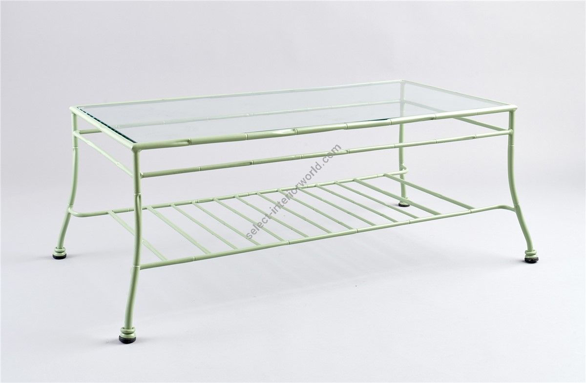 Officina Ciani / Outdoor Coffee tables / with Crystal Top GF4012CT-B Bamboo