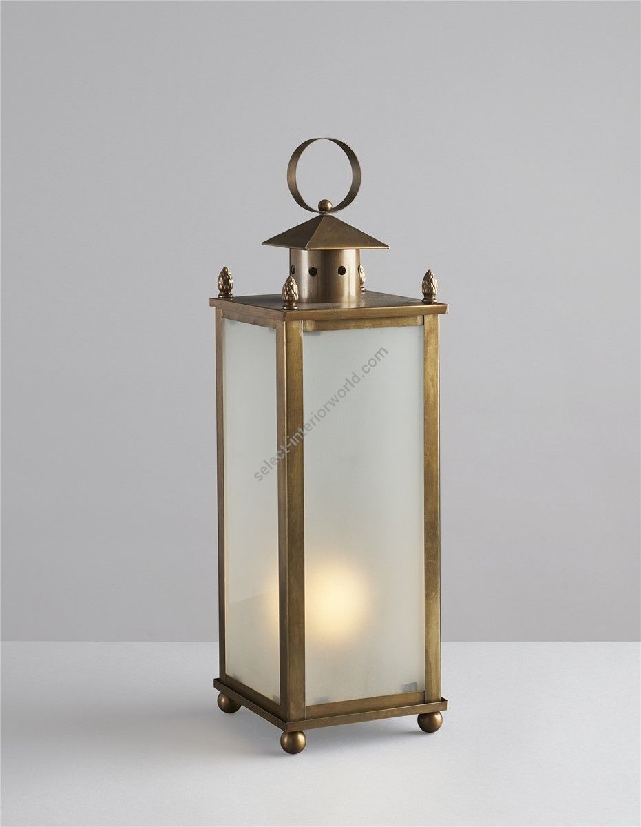 Officina Ciani / Outdoor Pedestal Lights / Brass GL3036FL Brassy