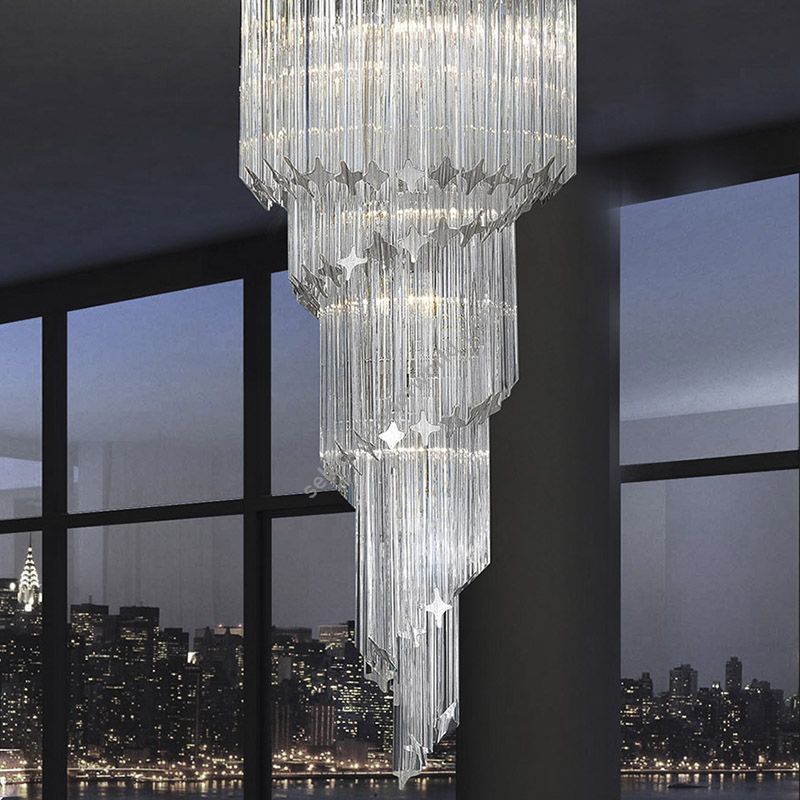 Glass & Glass Murano / Chandeliers / Ambient ART. 231/S