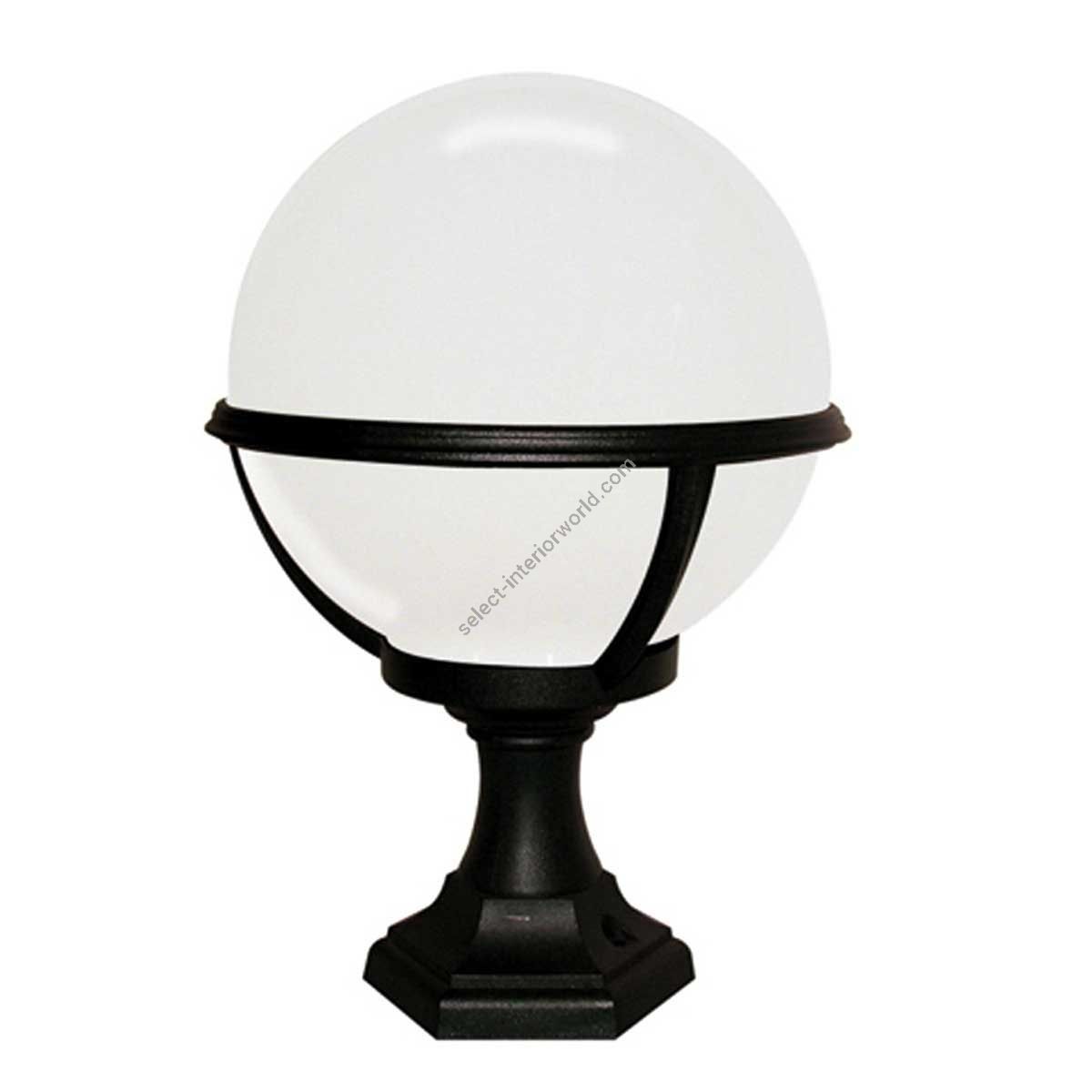 Elstead Lighting / Outdoor Pedestal Lights / Glenbeigh 1 Porch Lantern Black
