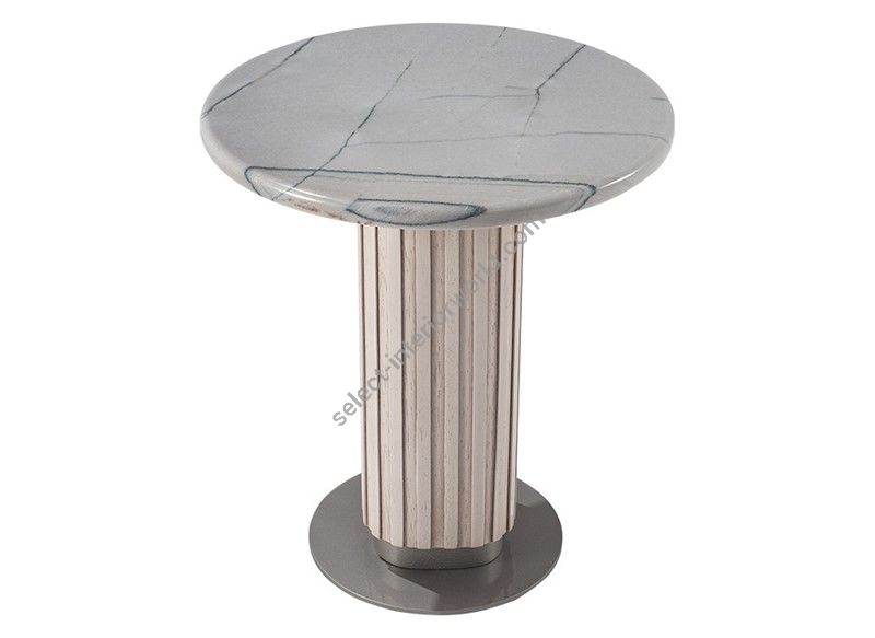 Adriana Hoyos / Side & Lamp Tables / Gem End Table 201 Stone Top