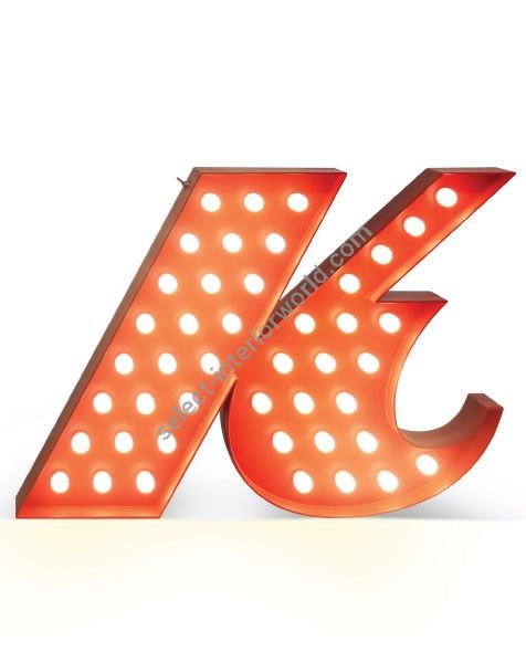 DelightFULL / Floor or Wall Lamps / Light Letter K | Graphic Letters "K"
