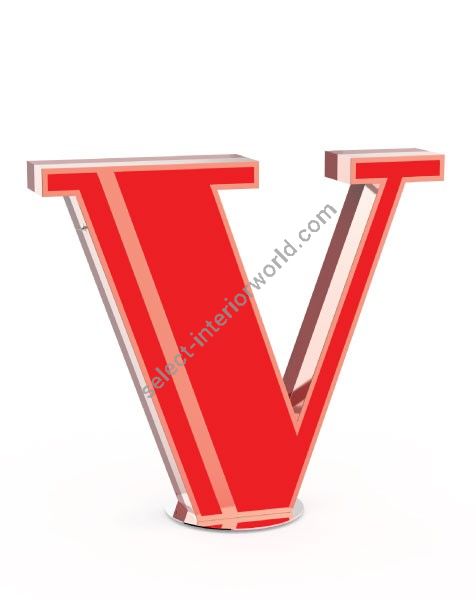 DelightFULL / Floor or Wall Lamps / Light Letter V | Graphic Letters "V"