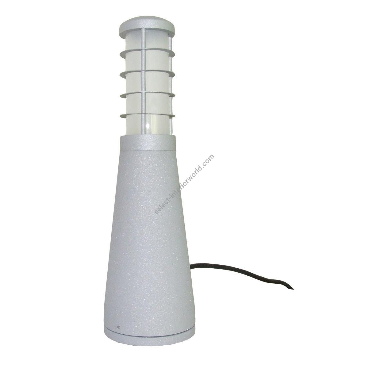 Elstead Lighting / Outdoor Bollard Lights / Beta Aluminium 4-Ring Matt Silver