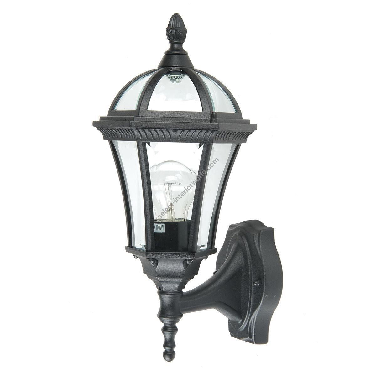 Elstead Lighting / Outdoor Wall Lights / Ledbury 1 Lantern Black