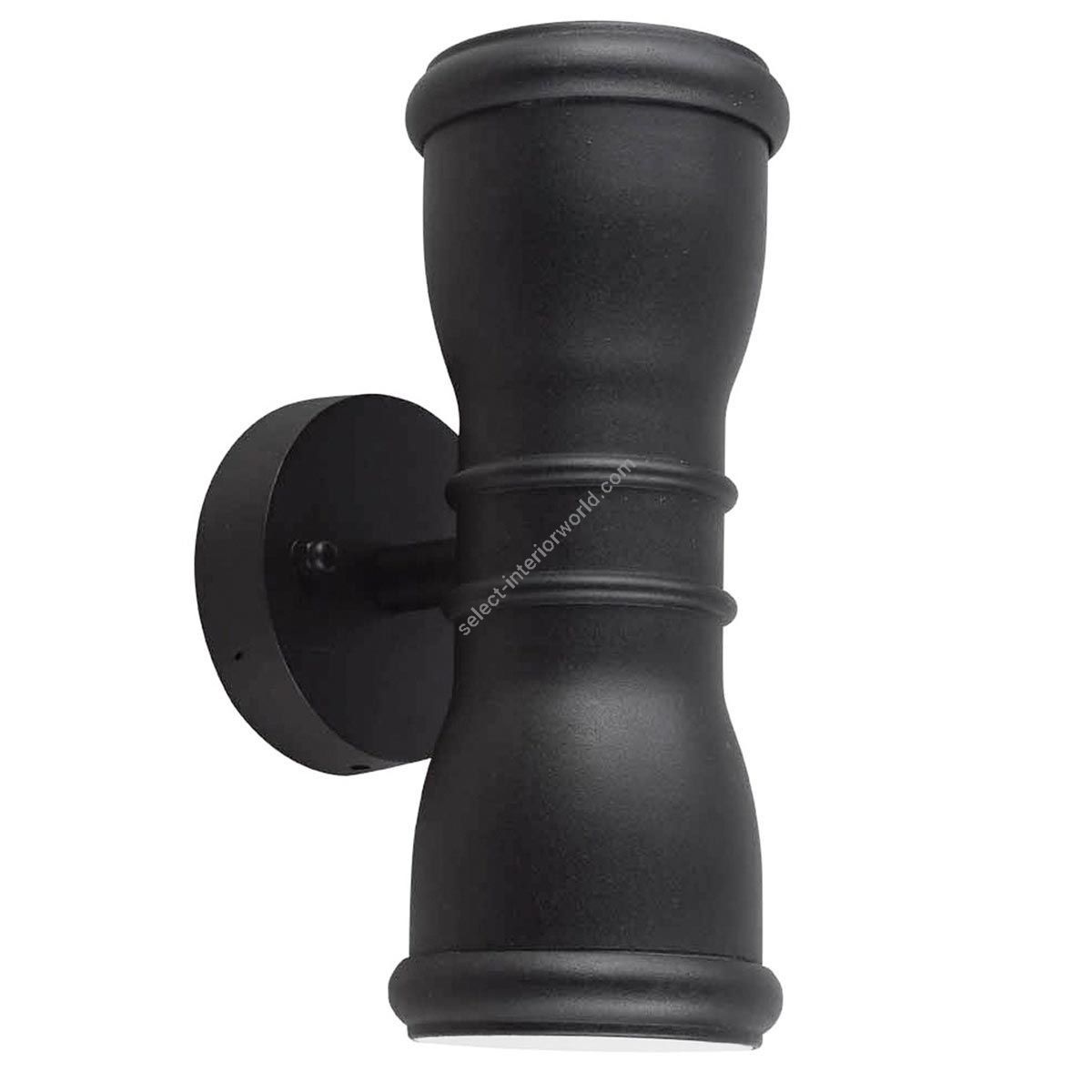 Elstead Lighting / Outdoor Wall Lights / Malvern Up & Down Black